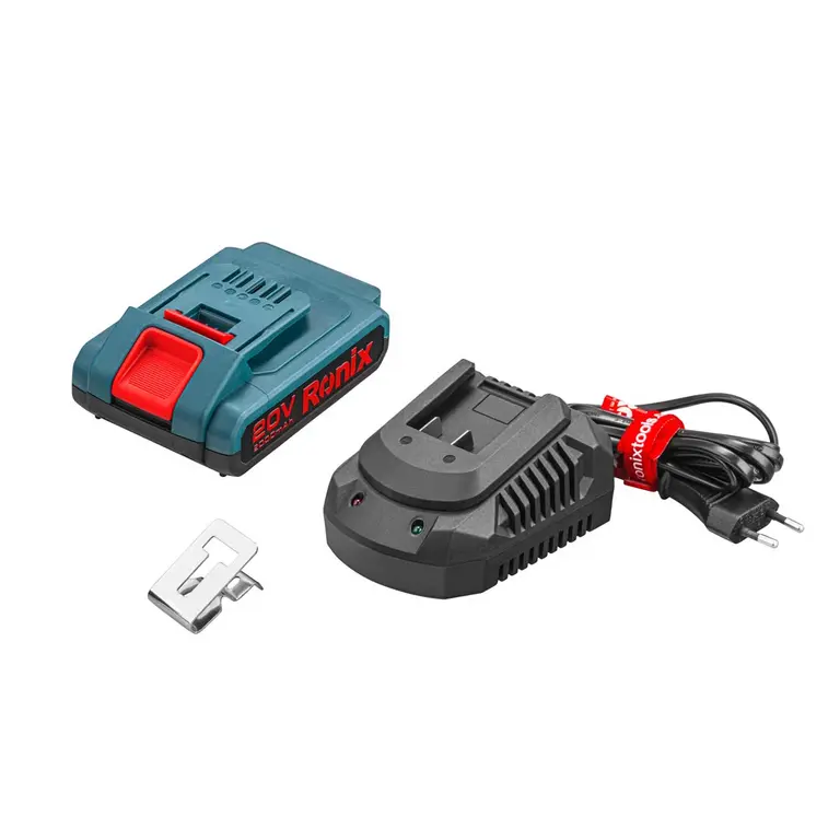 پیچ گوشتی چکشی رونیکس شارژی براشلس 20 ولت