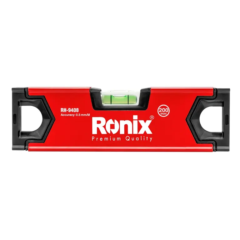 تراز رونیکس بنایی 20 سانتیمتری حرفهای (دقت 0.5 میلیمتر)9408