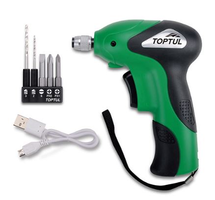 پیچ گوشتی شارژی 4.5 نیوتن (6.4) تاپ تول - TOPTUL مدل KPDB0805