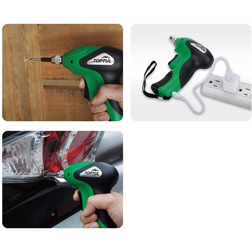 پیچ گوشتی شارژی 4.5 نیوتن (6.4) تاپ تول - TOPTUL مدل KPDB0805